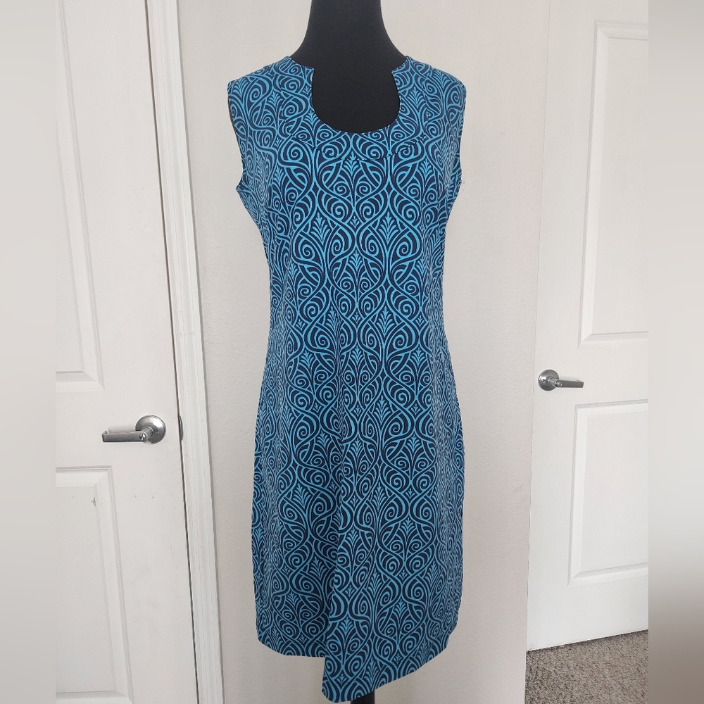 Katherine Way Blue Asymmetrical Dress